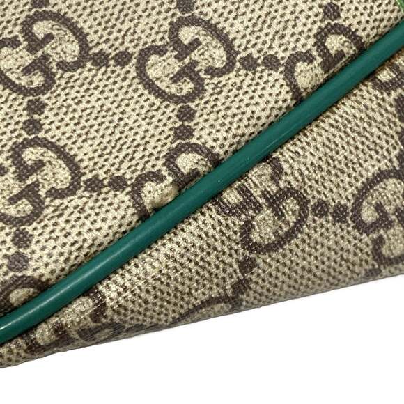 Gucci Childrens/GG Supreme Backpack 433578 Beige Green Multi